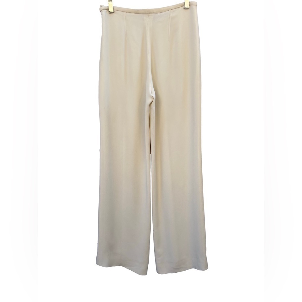 Armani Collezioni Crepe Silk Suit Pants Size 40 - Picture 2 of 6